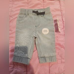 NWT First Impressions Light Wash Jeans. Size 0-3 Months
